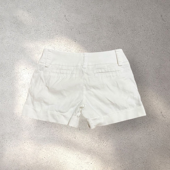 EXPRESS WHITE PREPPY SHORTS - Picture 2 of 3